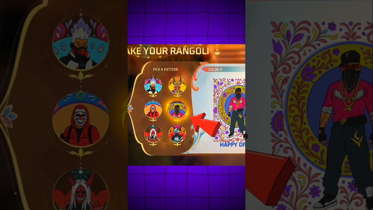 Free Fire Diwali HipHop Bundle Trick π€