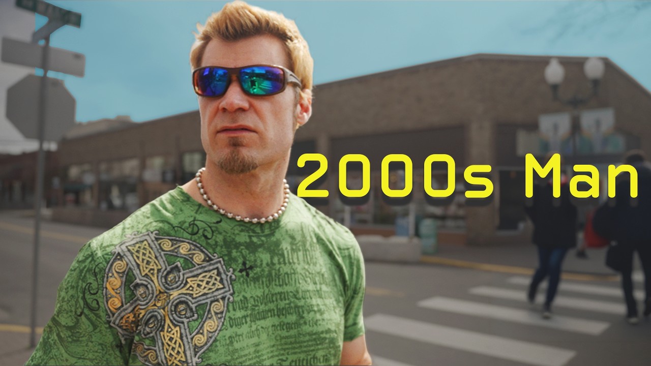 Living as a 2000s Man for a Week 🕺