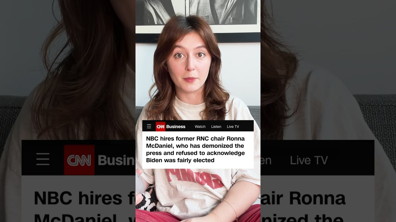 Did NBC News briefly hire Ronna McDaniel to prepare for a possible second Trump term? #shorts
