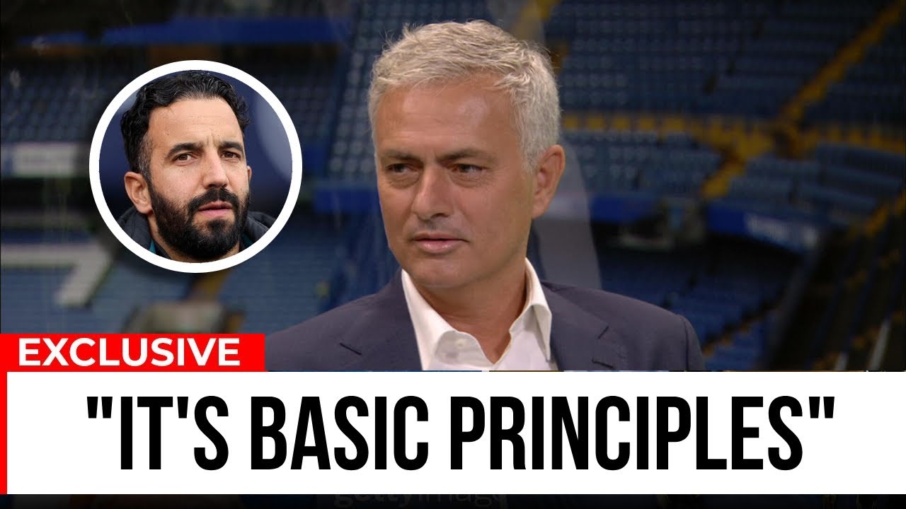 Jose Mourinho Unveils Ruben Amorim’s Tactics 🔍 | Key Defensive Strategies Revealed
