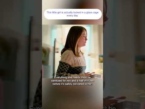 This little girl is actually locked in a glass cage every day.#film #btsarmy #shorts