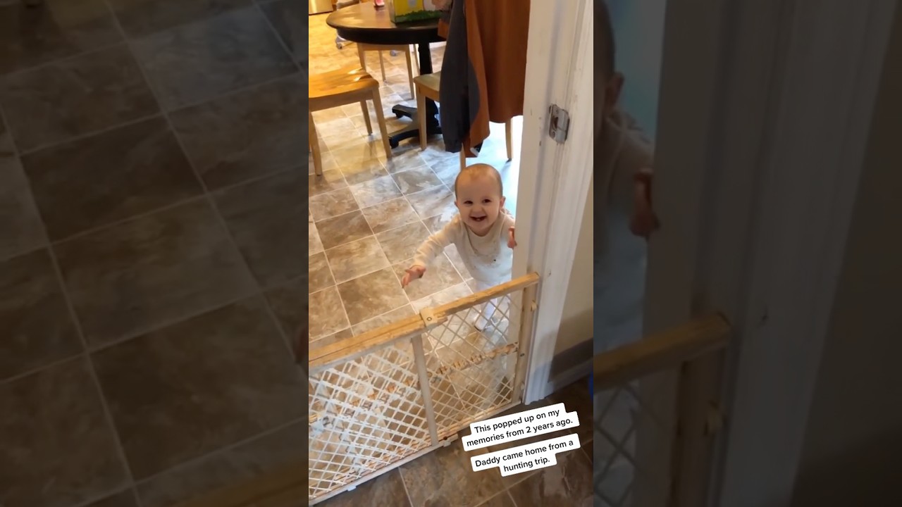 Adorable Baby Reactions When Dad Comes Home 🥰