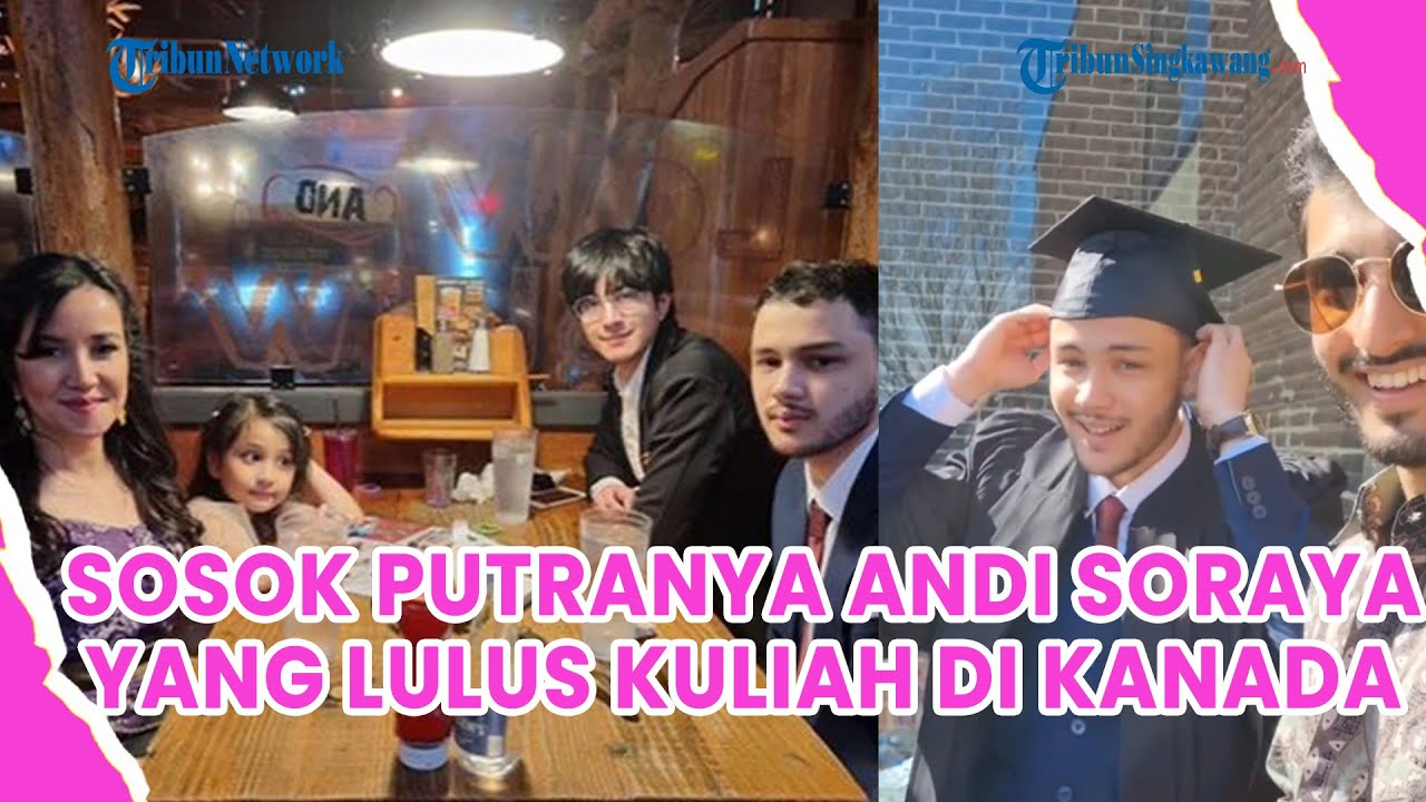 Pesona Shawn Adrian, Putra Andi Soraya Lulus Kuliah di Kanada 🇨🇦