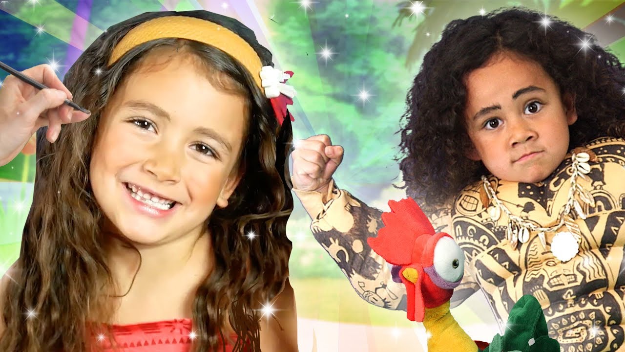 Moana Finger Family & Face Paint Fun π¨