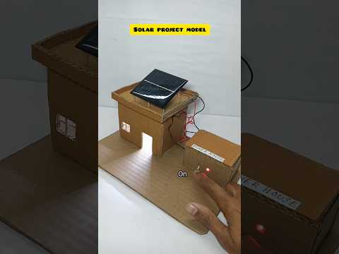 Solar project for school #tech #project #solarpower