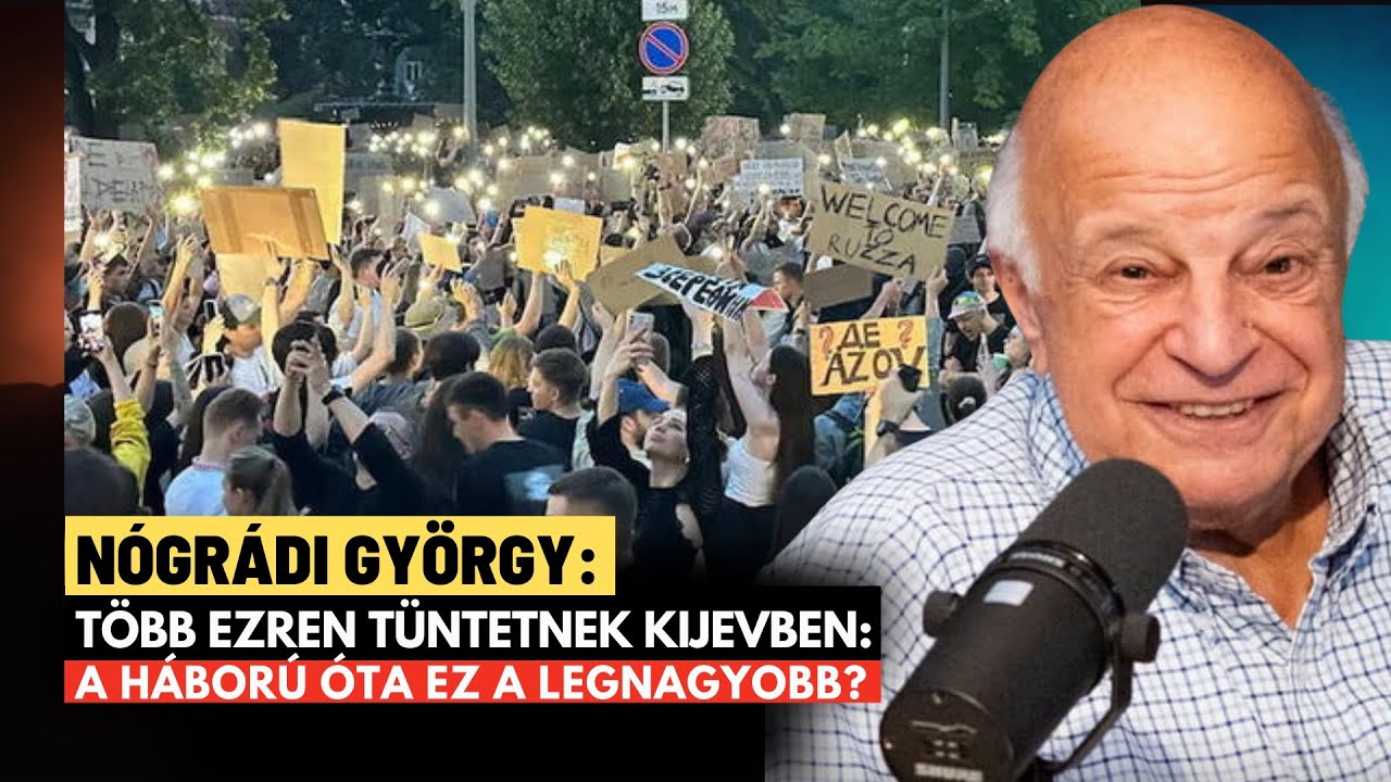 Tüntetések Kijevben: Zelenszkij jövője forog kockán? 📰