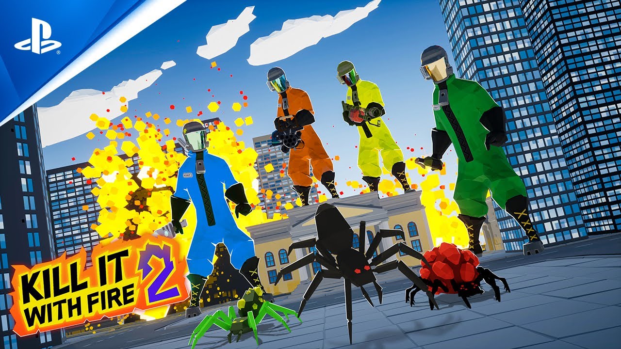 Kill It With Fire 2 Announced for PS5 & PS4 🔥