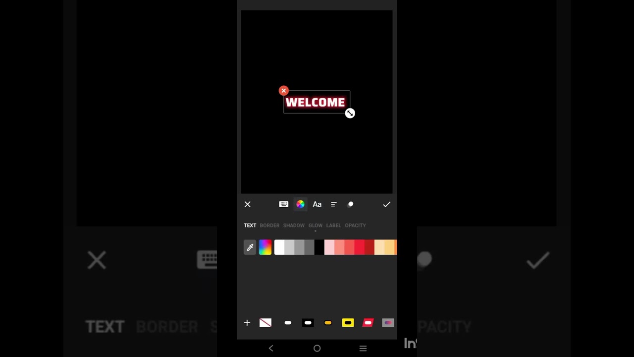 InShot Text Animation Tutorial ✨