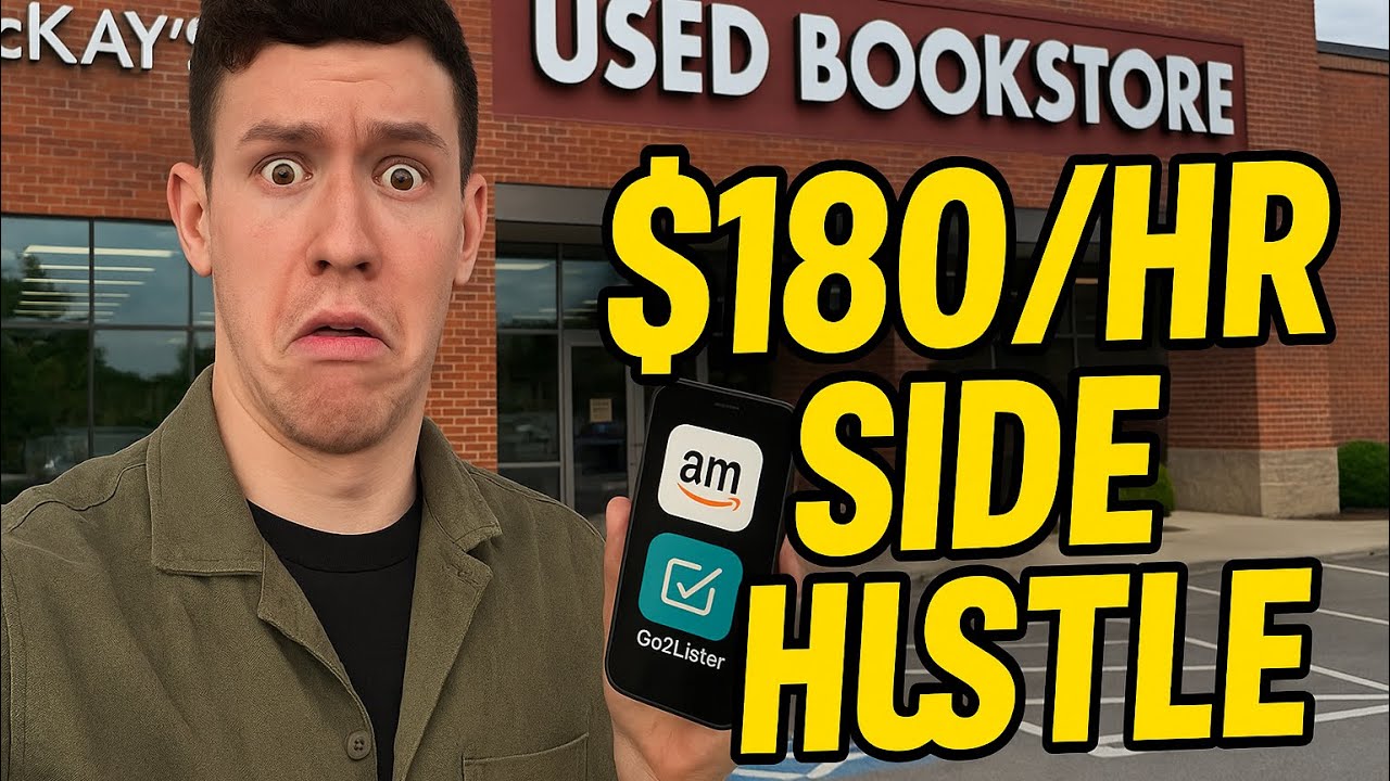 Earn $180+/hr Selling Books on Amazon in 7 Min 📚