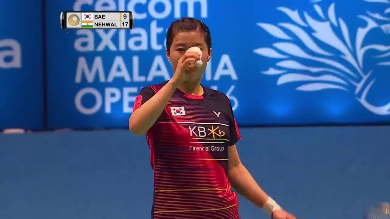 Celcom Axiata Malaysia Open 2016 | Badminton R16 M4-WS | Bae Yeon Ju vs Saina Nehwal