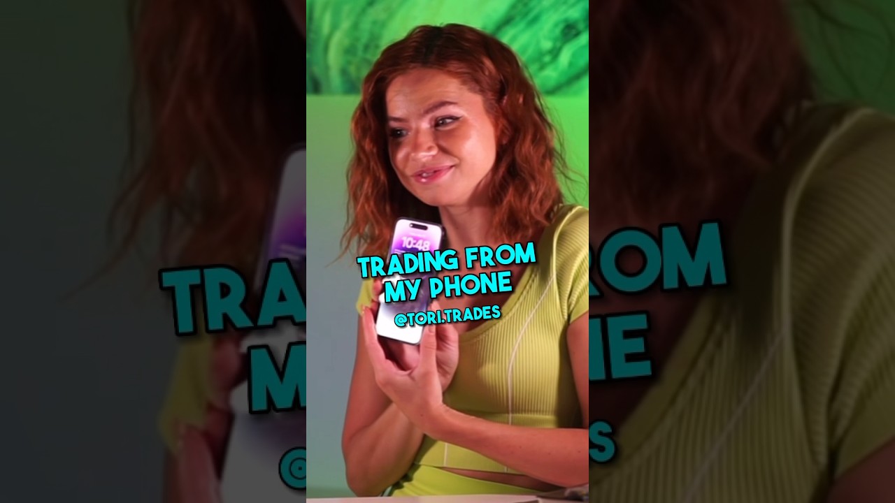 Trading via Phone 📱