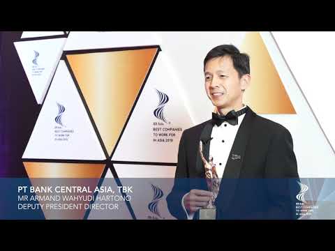 PT BANK CENTRAL ASIA,TBK - INTERVIEW VIDEO (INDONESIA'S BEST COMPANIES TO WORK FOR IN ASIA 2019)