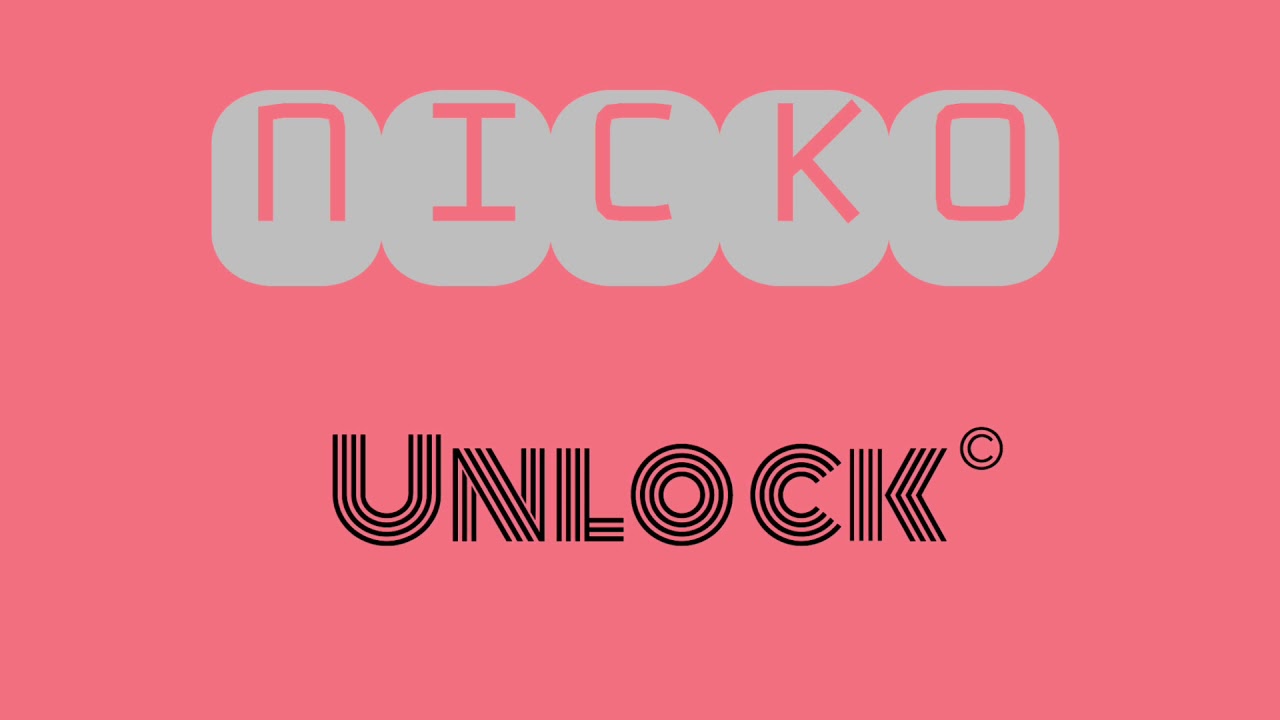 NICKO - Unlock 🔓: Un Son Qui Envole