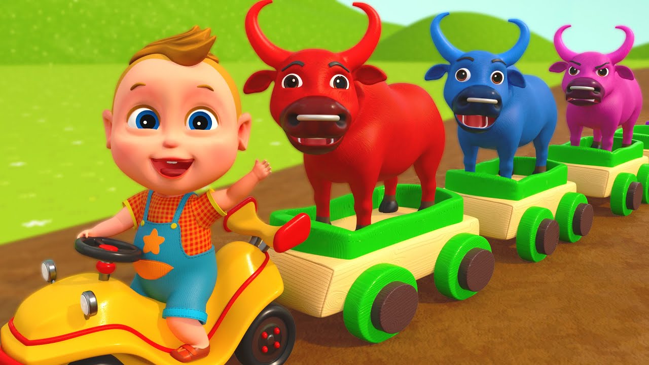 Lớn Lên Cháu Lái Máy Cày - Nhạc Thiếu Nhi Sôi Động 🚜