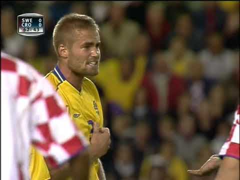 VM Kval: Sverige - Kroatien - Höjdpunkter - 2004-09-08