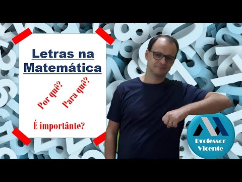 Letra na Matemática com Prof Vicente