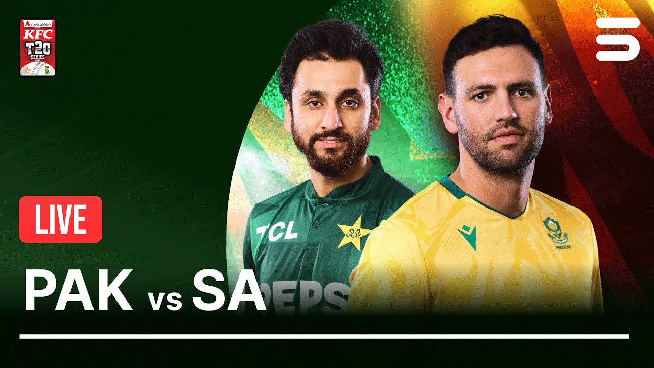Pakistan vs South Africa T20 Series 2025 | 2nd T20I Live Update 🏏