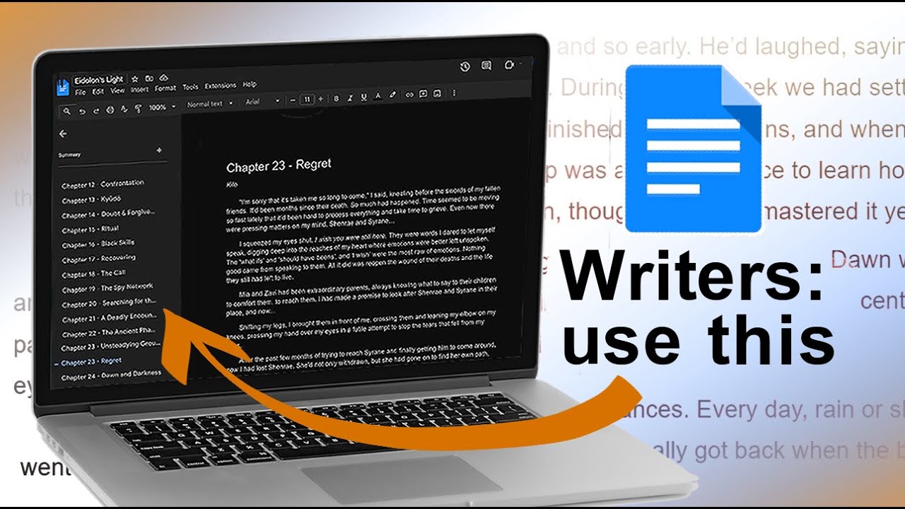 5 Tips for Writing a Book in Google Docs 📚