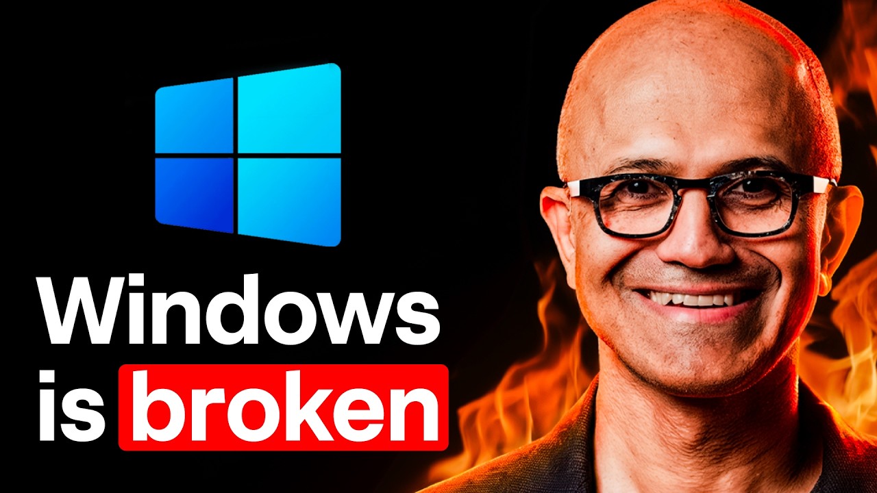 Windows Market Share Drops, Microsoft Faces Crisis 📉