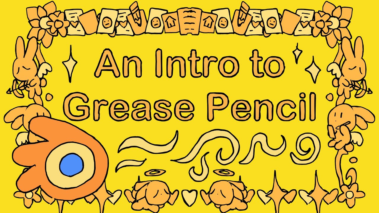 Blender Grease Pencil Tutorial & Tips ✏️