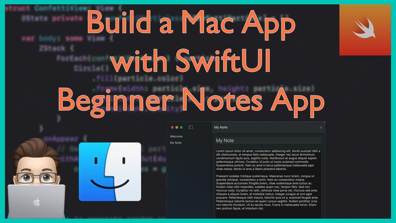 SwiftUI macOS app tutorial: Build a Notes App (Beginner Tutorial β 2025)