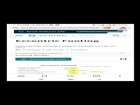How to Download excel or pdf Files from SCRIBD from your phone || Download SCRIBD files for free.