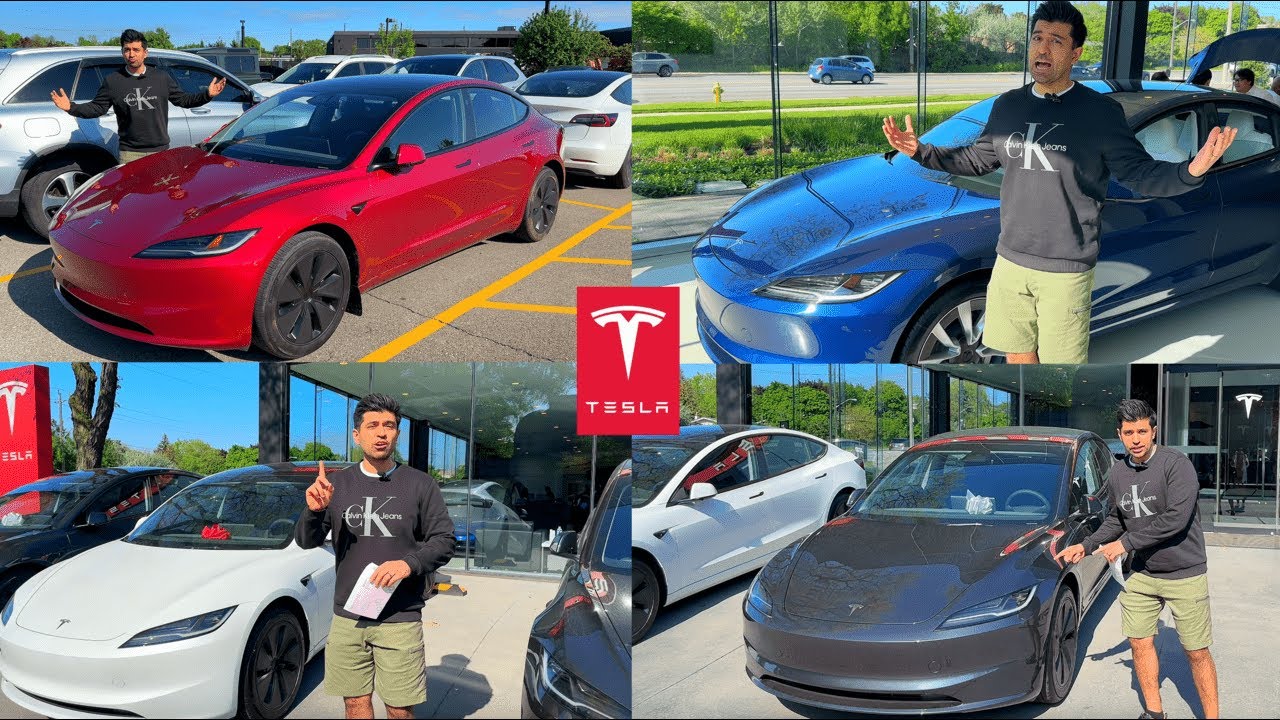 Tesla Model 3 Highland Color Rankings 🚗