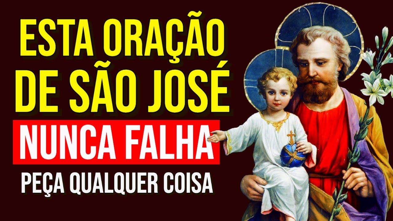 Peça a São José nesta noite e veja milagres ✨