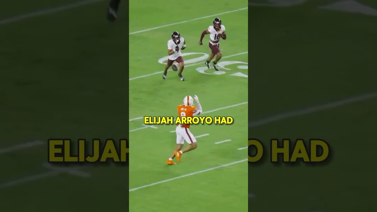Elijah Arroyo: The Breakout Tight End to Watch in the 2025 NFL Draft 🏈