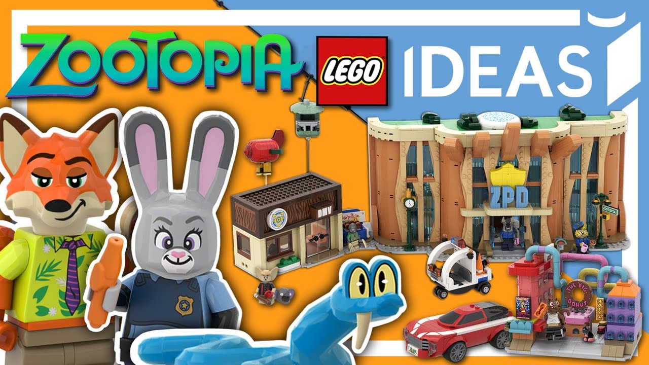 LEGO Zootopia IDEAS Set Project