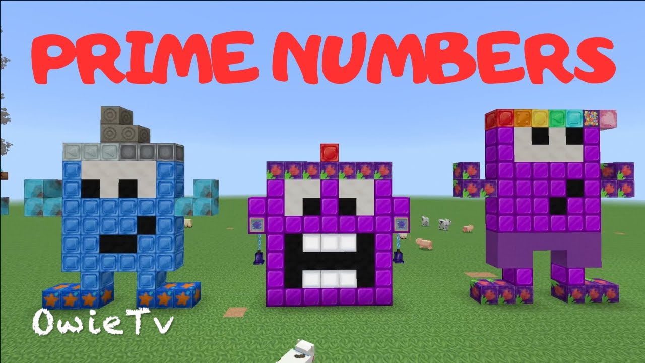 Catchy Prime Numbers Song for Kids | Minecraft Numberblocks Skip Counting 🎵