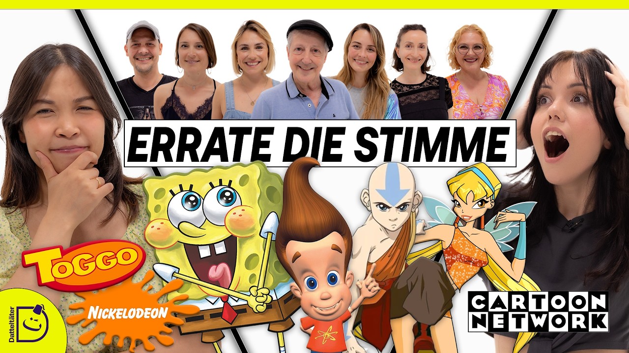 Wer spricht Spongebob & Co.? 🎙️