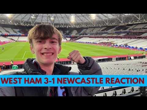 REACTION: “POTTS WAS SUPERB!” West Ham 3-1 Newcastle | Premier League