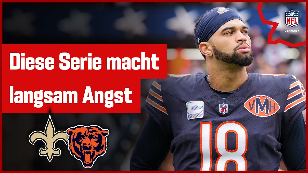 Saints vs. Bears: NFL-Highlights vom 7. Spieltag 🇩🇪