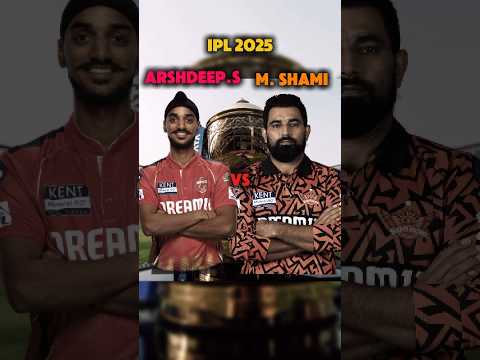 Shami vs Arshdeep IPL 2025 Bowling Battle 🔥