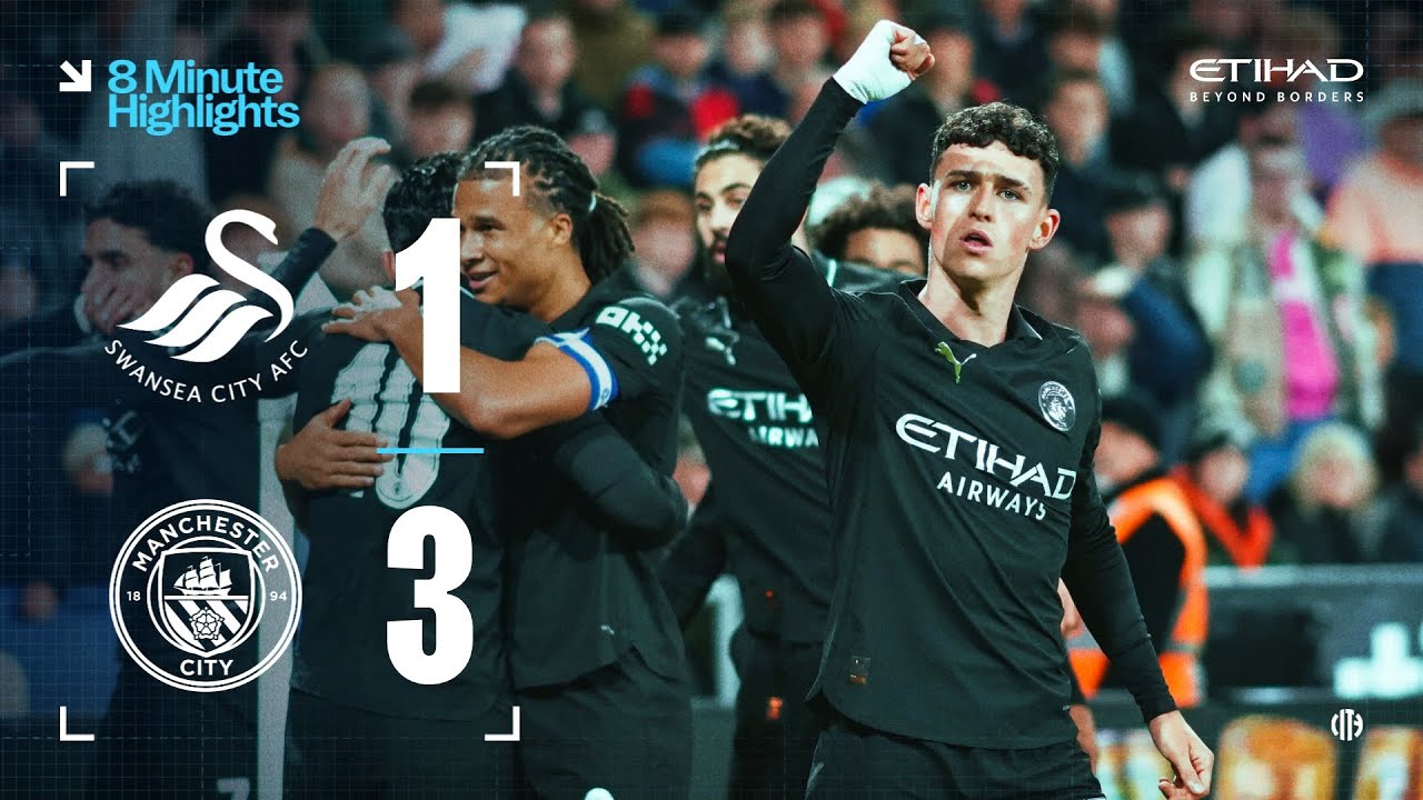 Swansea 1-3 Man City: Cherki Shines in Exciting Carabao Cup Comeback ⚽