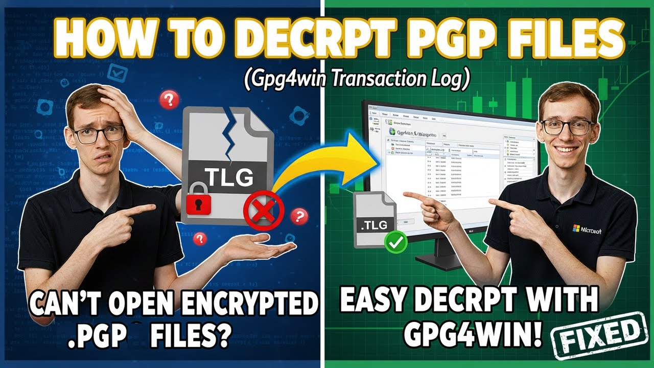 How to Decrypt PGP Files (Gpg4win)
