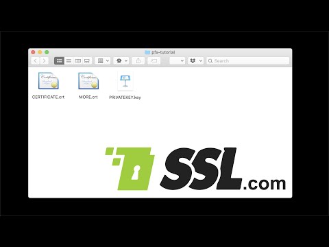 Create a PKCS#12/PFX File with OpenSSL