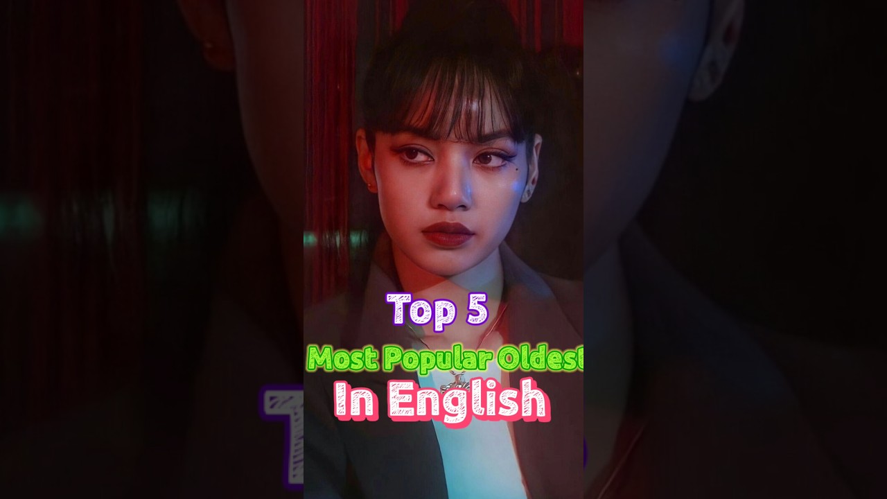 TOP 5 Top 5 Oldest & Most Famous English Songs Ever 🎶