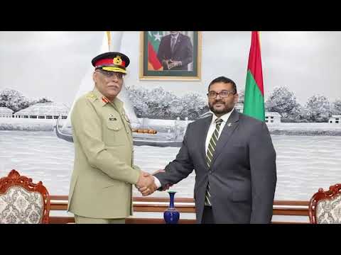 CJCSC, is on official visit to Maldives.| ISPR