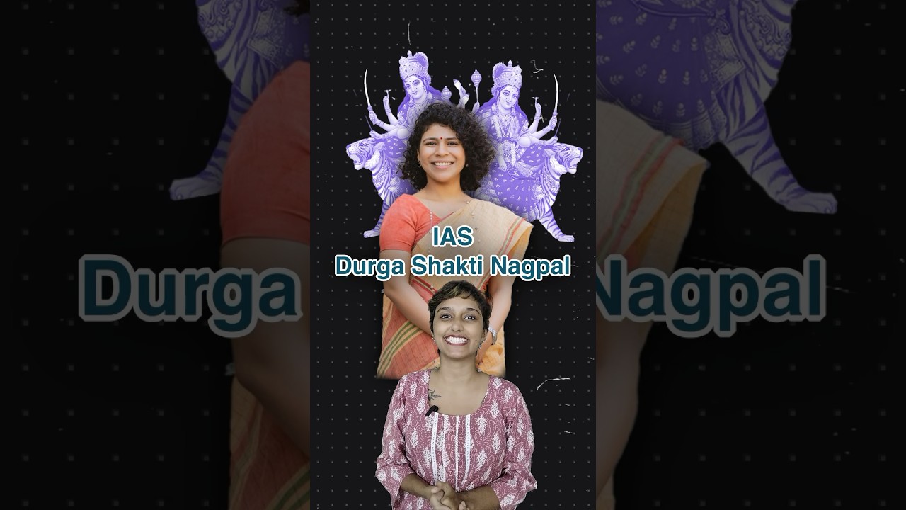 IAS Officer Durga Shakti Nagpal Shakes India 🇮🇳