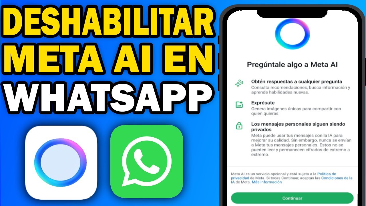 Cómo Desactivar Meta AI en WhatsApp en 2025 ✅