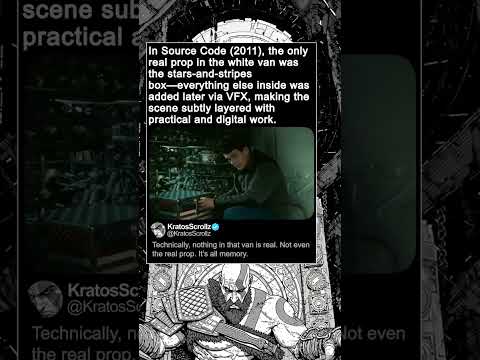 Only ONE Thing Was Real in That Van in Source Code #FactShorts #MovieFacts