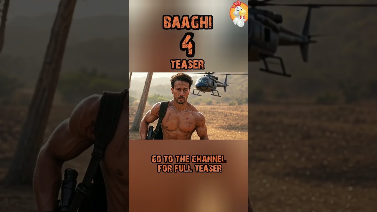 Baaghi 4 Teaser: Tiger Shroff's 2025 Action 🎬