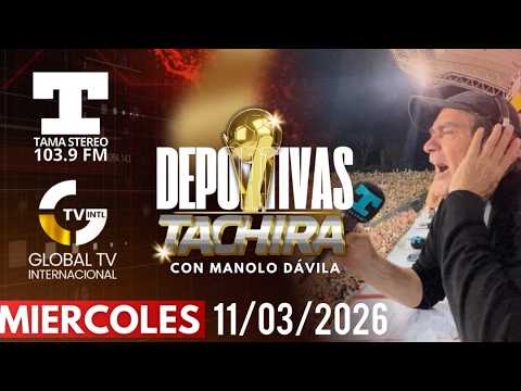 Deportivas Táchira en TAMA Stereo & Global TV 🏟️