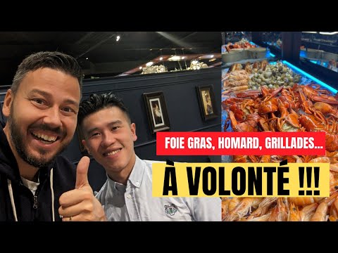 Un MAXI BUFFET à VOLONTà de spécialités françaises ! . VLOG 1514