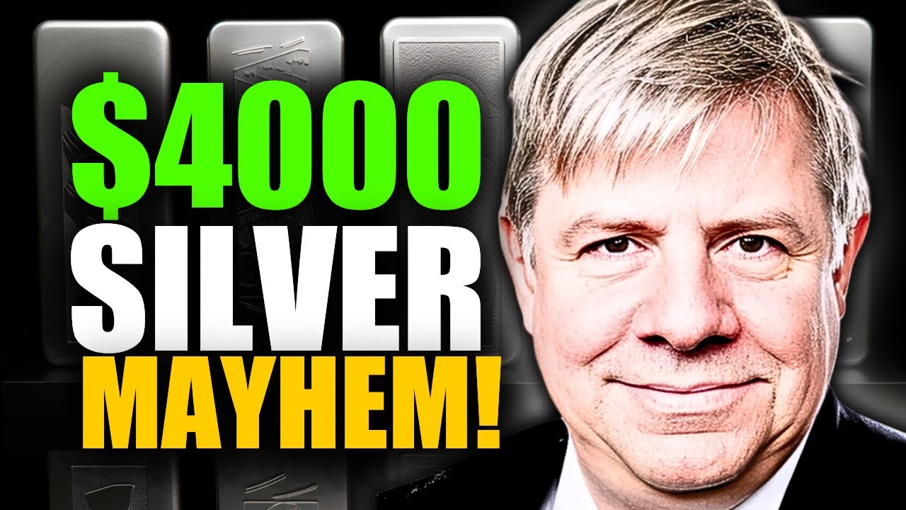 $4000 Silver Price Expected: Silver Stackers Could Become Millionaires in Months, Says Clem Chambers