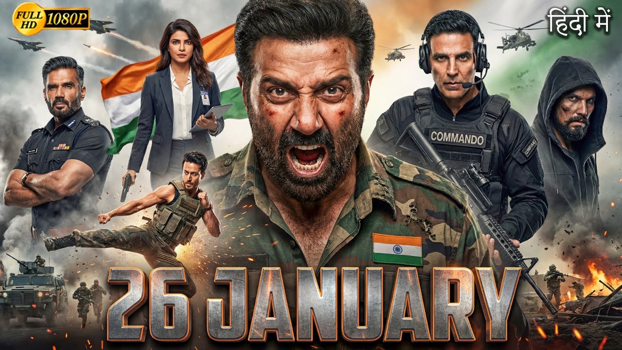 26 January (2026) Sunny Deol's Patriotic Action π¬