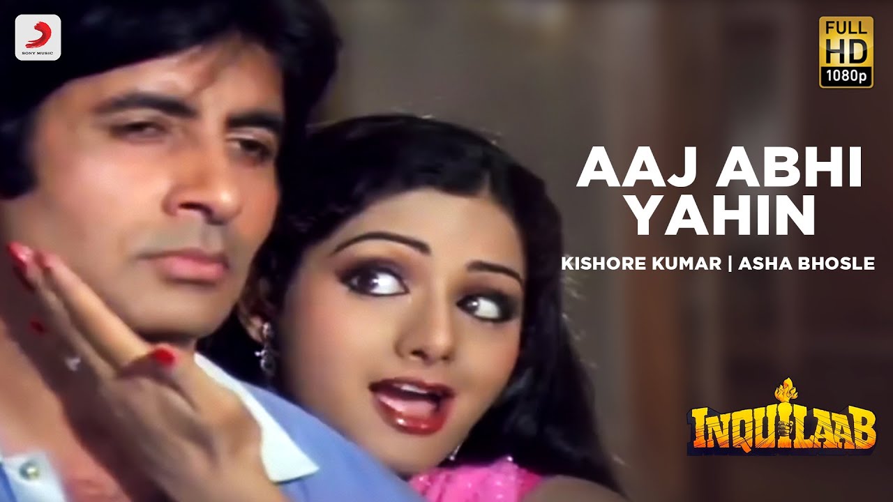 Aaj Abhi Yahin | Classic 80s Song ft. Amitabh & Sridevi 🎶