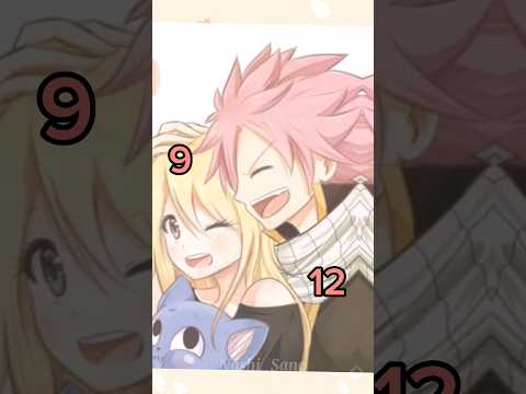 Lucy&Natsu_Le Nalu #anime #fairytail #nalu #couple  #natsu #lucy